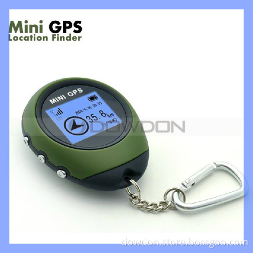Mini Handheld GPS Navigation/GPS Navigator Location Finder Keychain for Tracking